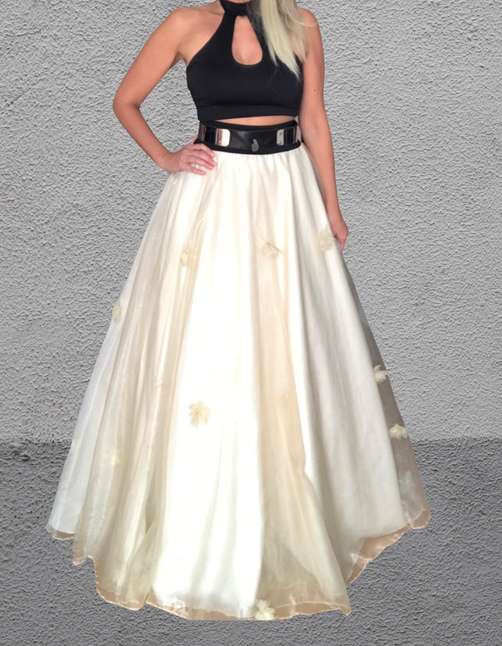 Dlouhá společenská sukně BOROS SK-L-ORG 06